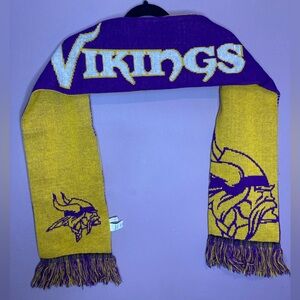 Forever Collectibles NFL Vikings Purple and Yellow Scarf